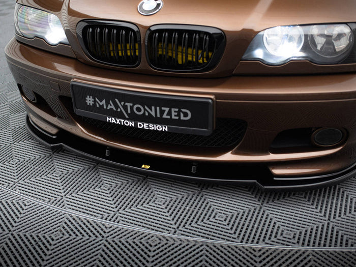 Maxton Design - FRONT SPLITTER BMW 3 E46 MPACK COUPE
