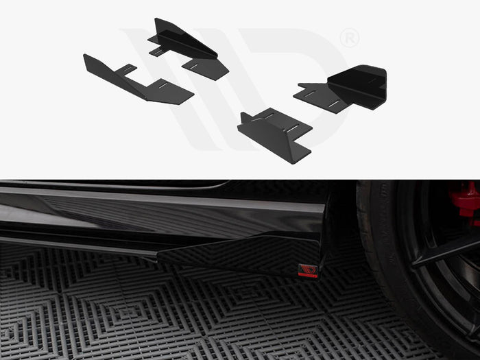 Audi RS3 Sedan 8V Facelift Side Flaps - Maxton Design