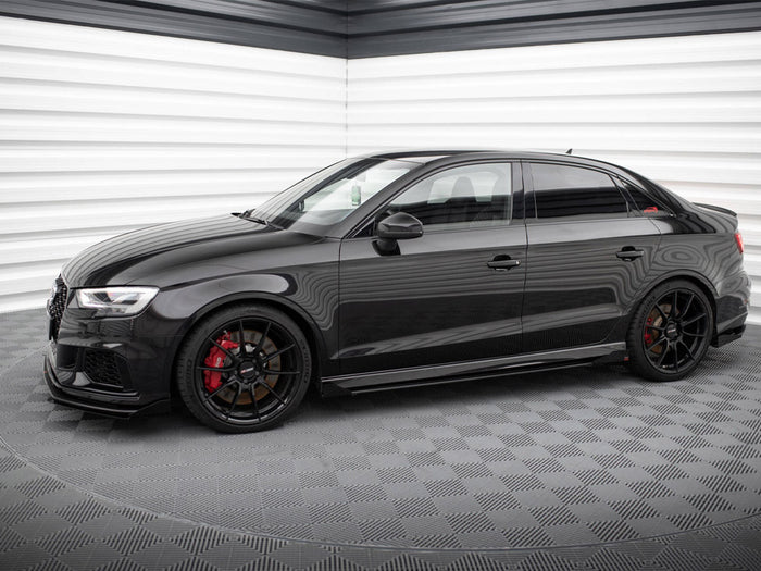 Audi RS3 Sedan 8V Facelift Side Flaps - Maxton Design