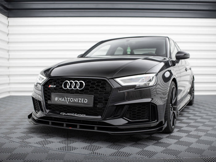 Audi RS3 Sedan 8V Facelift Front Flaps - Maxton Design