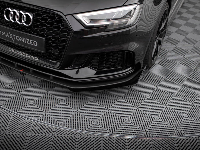 Audi RS3 Sedan 8V Facelift Front Flaps - Maxton Design