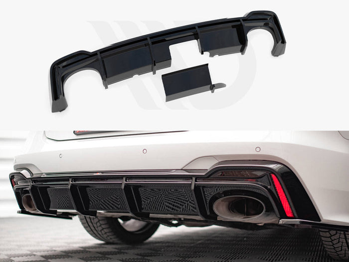 Maxton Design - Rear Valance Audi RS6 C8 / RS7 C8 (Version with towbar)