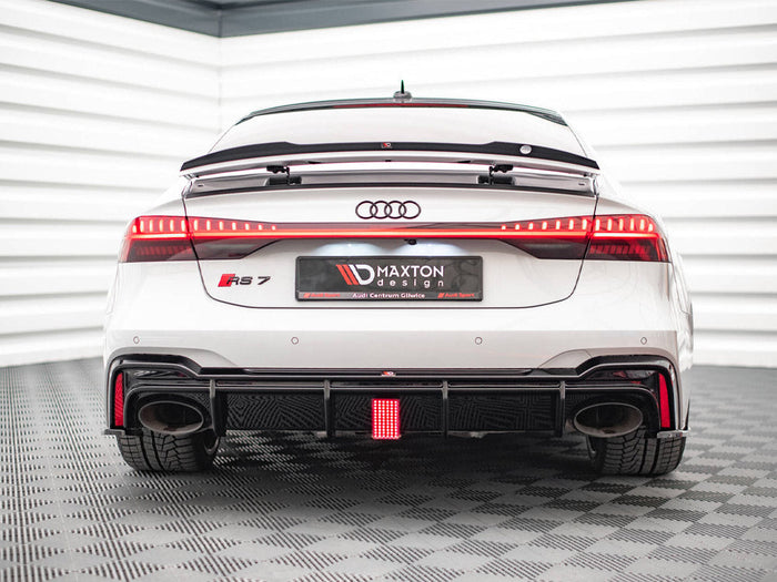 Maxton Design - Rear Valance Audi RS6 C8 / RS7 C8 (Version with towbar)
