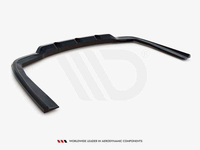 Rear Splitter (Vertical Bars) Mercedes-Benz S Coupe AMG-Line C217 Facelift - Maxton Design