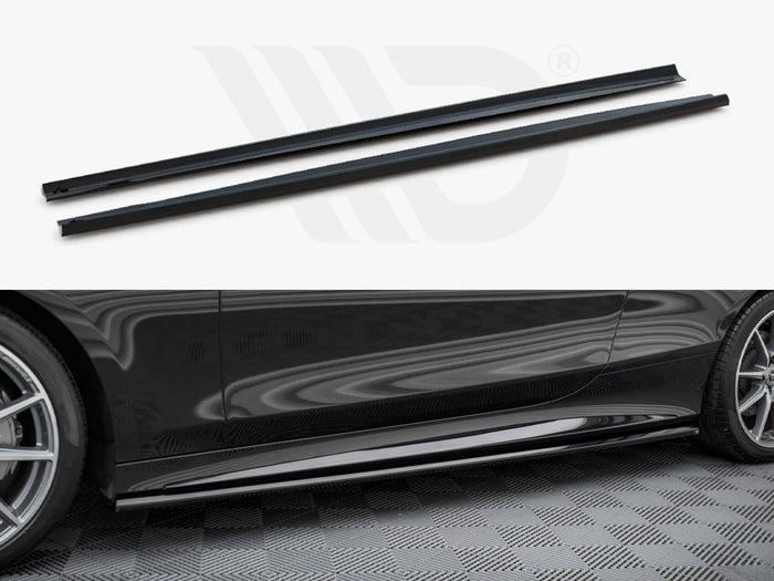 Side Skirts Diffusers Mercedes-Benz S Coupe AMG-Line C217 Facelift - Maxton Design