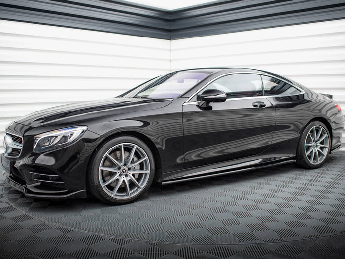 Side Skirts Diffusers Mercedes-Benz S Coupe AMG-Line C217 Facelift - Maxton Design