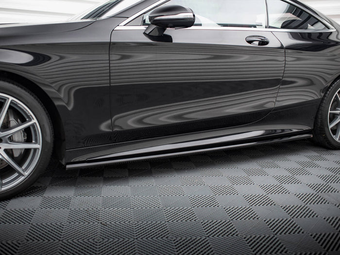 Side Skirts Diffusers Mercedes-Benz S Coupe AMG-Line C217 Facelift - Maxton Design