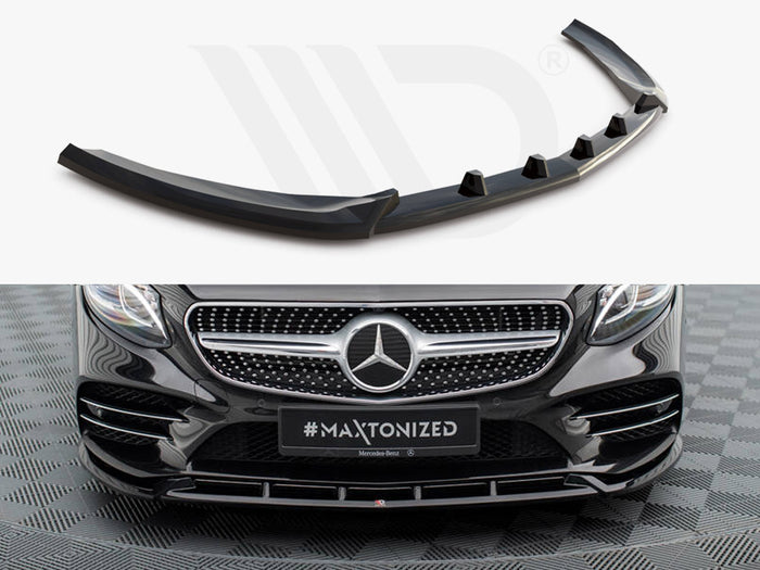 Front Splitter V.2 Mercedes-Benz S Coupe AMG-Line C217 Facelift - Maxton Design