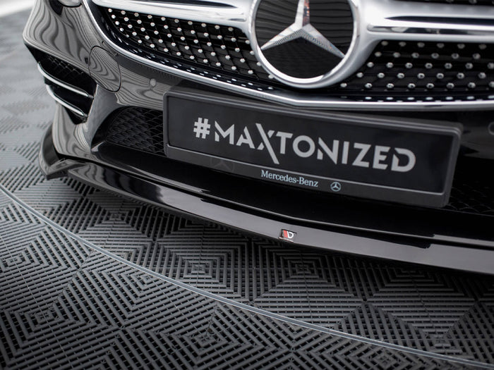 Front Splitter V.1 Mercedes-Benz S Coupe AMG-Line C217 Facelift - Maxton Design