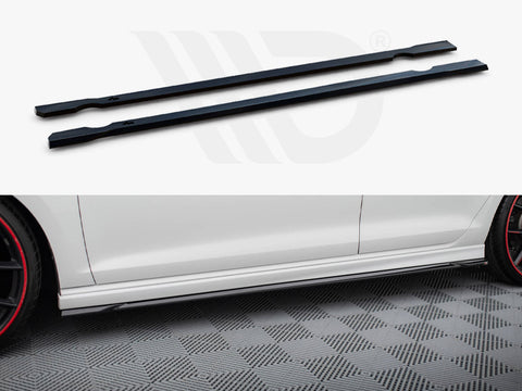 Volkswagen Golf R / R-Line Mk7 Side Skirts Diffusers V.4 - Maxton Design