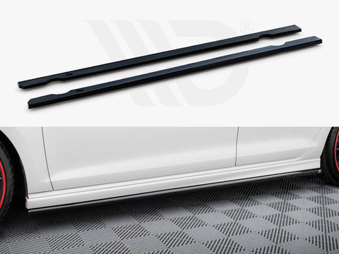 Volkswagen Golf R / R-Line Mk7 Side Skirts Diffusers V.3 - Maxton Design