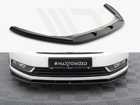 Volkswagen Passat B7 Front Splitter V.2 - Maxton Design