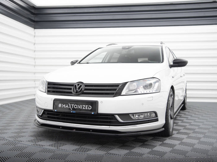 Volkswagen Passat B7 Front Splitter V.2 - Maxton Design