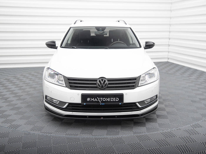 Volkswagen Passat B7 Front Splitter V.2 - Maxton Design