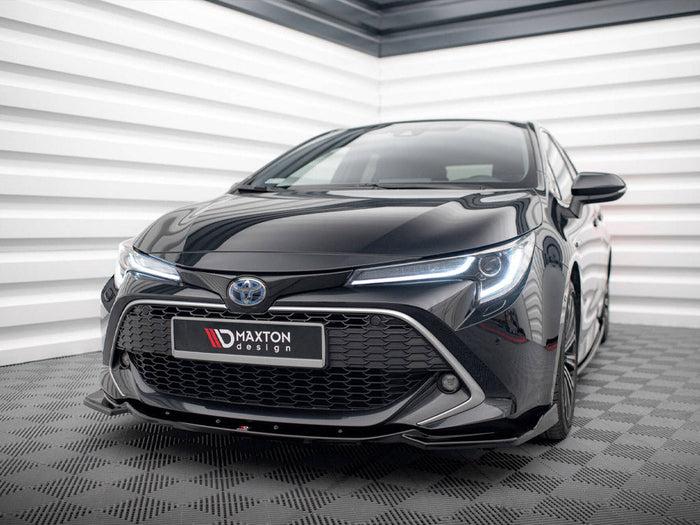 Maxton Design - FRONT SPLITTER V2 TOYOTA COROLLA MK12 TOURING SPORTS/ HATCHBACK (2019-2023)