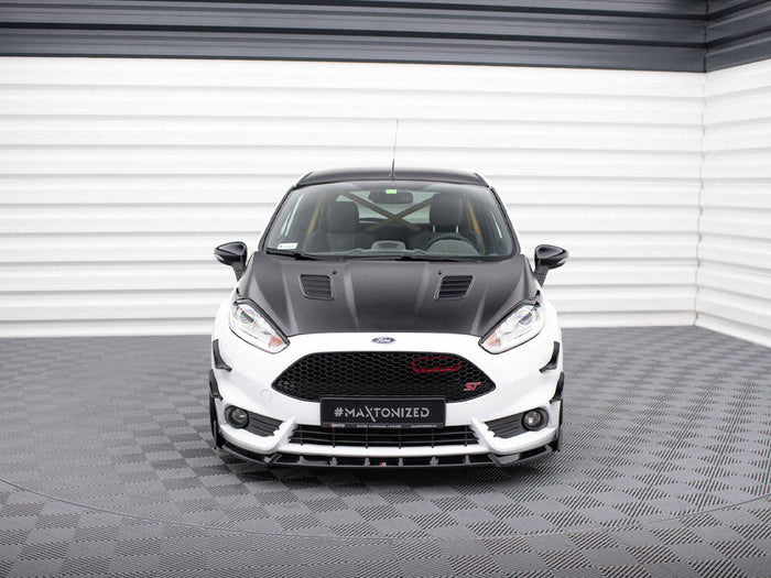 Maxton Design - FRONT SPLITTER V.6 + FLAPS FORD FIESTA ST MK7 FACELIFT