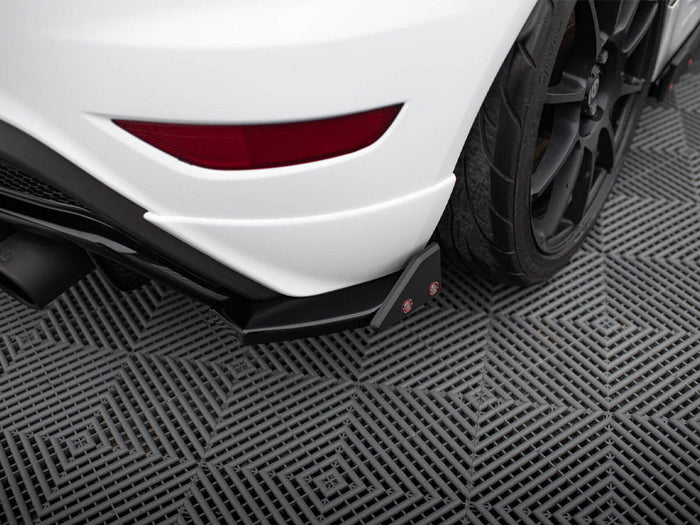 Maxton Design - REAR SIDE SPLITTERS V.3 + FLAPS FORD FIESTA ST MK7 FACELIFT