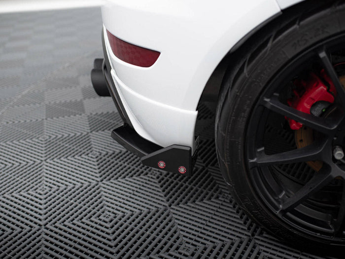 Maxton Design - REAR SIDE SPLITTERS V.3 + FLAPS FORD FIESTA ST MK7 FACELIFT