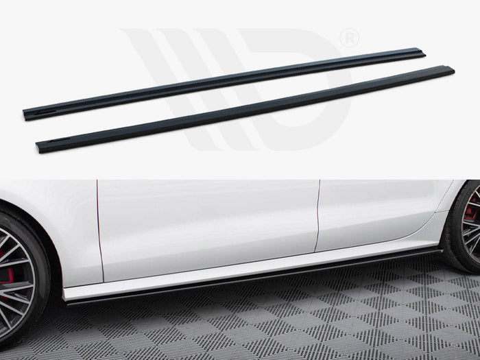 Maxton Design - SIDE SKIRTS DIFFUSERS AUDI S7 / A7 S-LINE C7 FL (2014-2017)