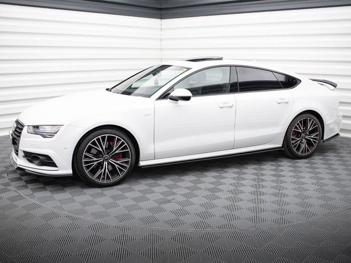 Maxton Design - SIDE SKIRTS DIFFUSERS AUDI S7 / A7 S-LINE C7 FL (2014-2017)