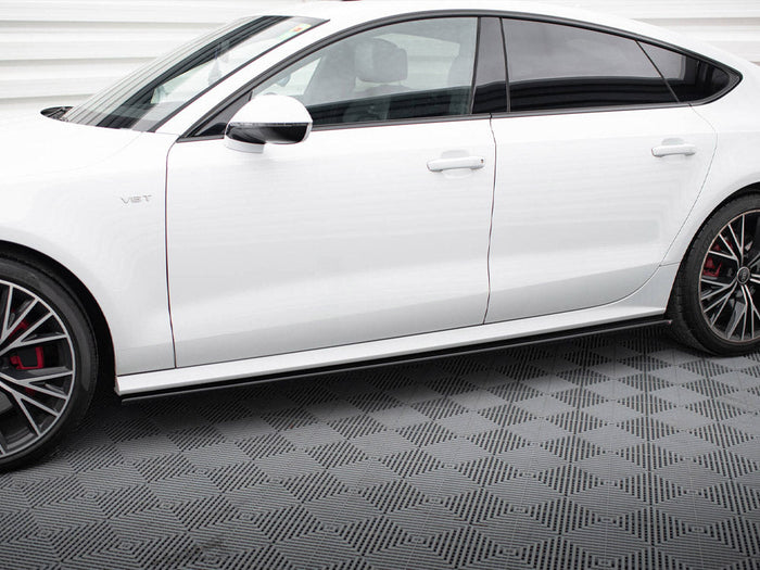 Maxton Design - SIDE SKIRTS DIFFUSERS AUDI S7 / A7 S-LINE C7 FL (2014-2017)