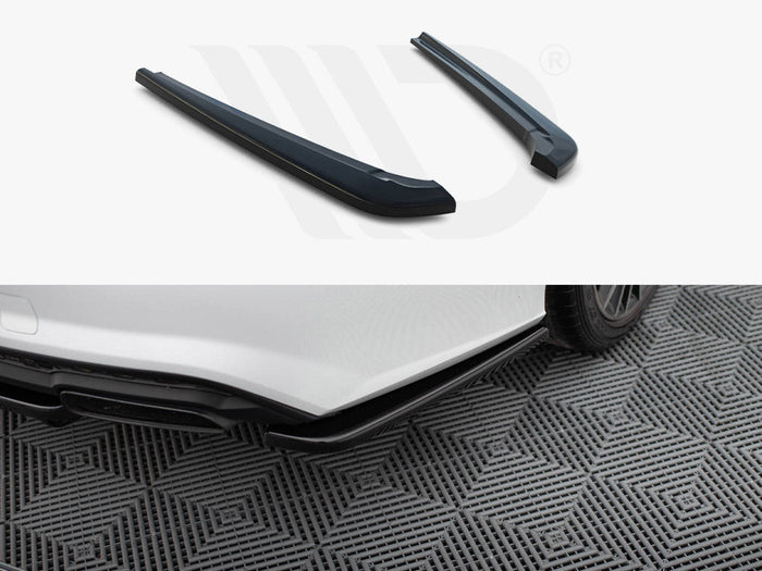 Maxton Design - REAR SIDE SPLITTERS AUDI A7 S-LINE (FACELIFT) (2014-2018)