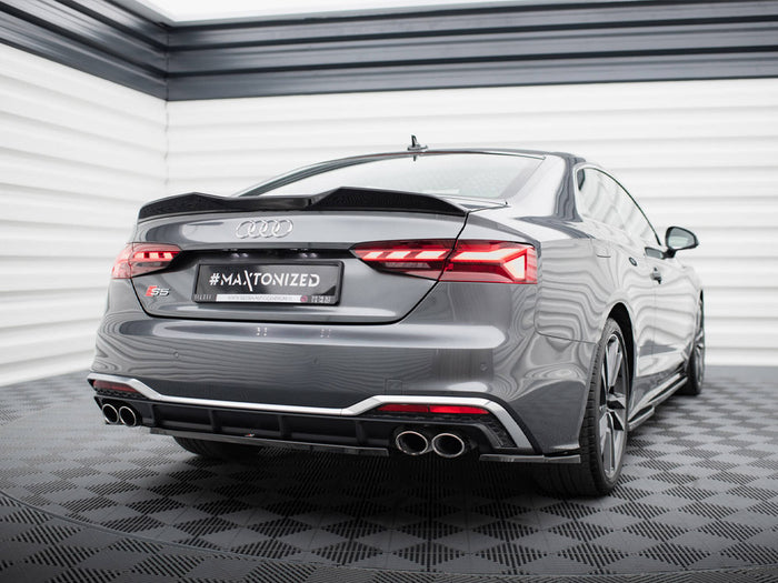 Audi S5 Coupe / A5 S-Line Coupe F5 Facelift Spoiler CAP 3D - Maxton Design
