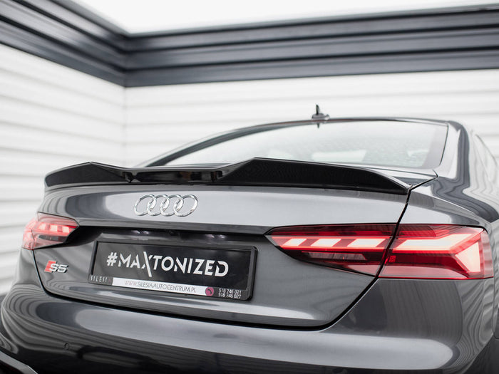 Audi S5 Coupe / A5 S-Line Coupe F5 Facelift Spoiler CAP 3D - Maxton Design