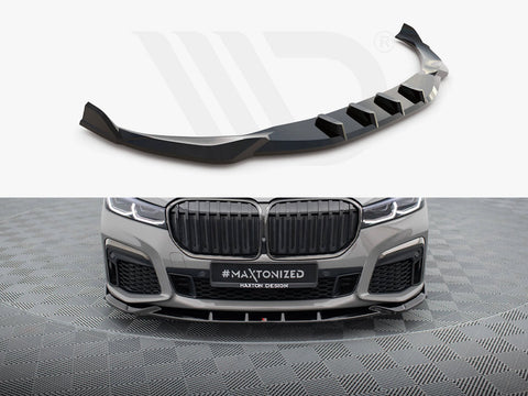 BMW 7 M-Pack G11 / G12 Facelift Front Splitter V.5 - Maxton Design