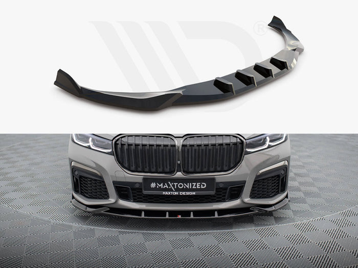 BMW 7 M-Pack G11 / G12 Facelift Front Splitter V.5 - Maxton Design