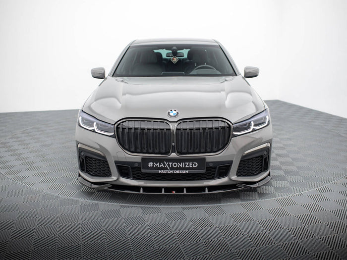 BMW 7 M-Pack G11 / G12 Facelift Front Splitter V.5 - Maxton Design