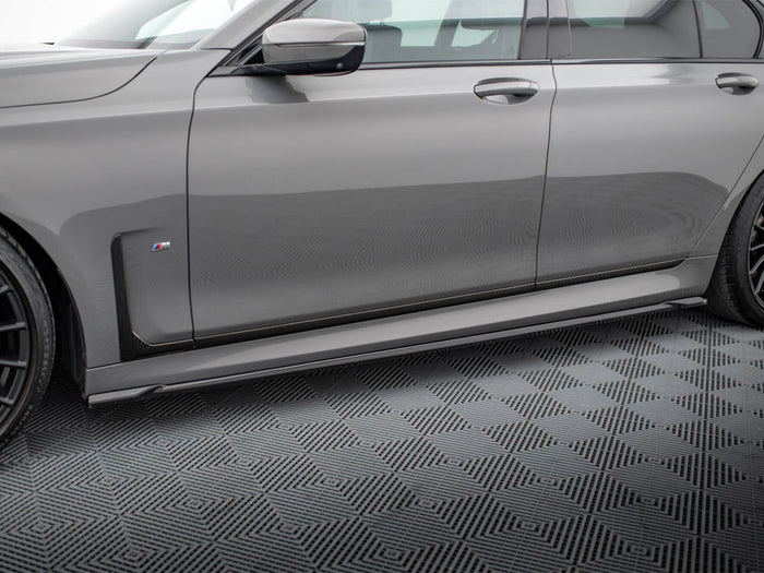 BMW 7 M-Pack G11 Side Skirts Diffusers V.2 - Maxton Design
