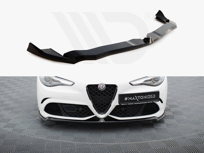 Front Splitter Alfa Romeo Giulia Quadrifoglio - Maxton Design