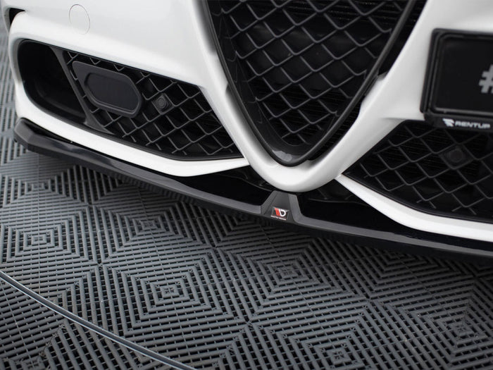 Front Splitter Alfa Romeo Giulia Quadrifoglio - Maxton Design