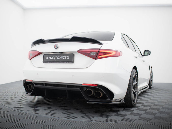 Rear Side Splitters Alfa Romeo Giulia Quadrifoglio - Maxton Design