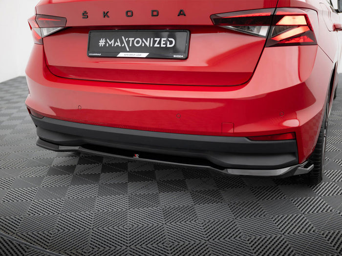 Rear Splitter Skoda Fabia Mk4 - Maxton Design