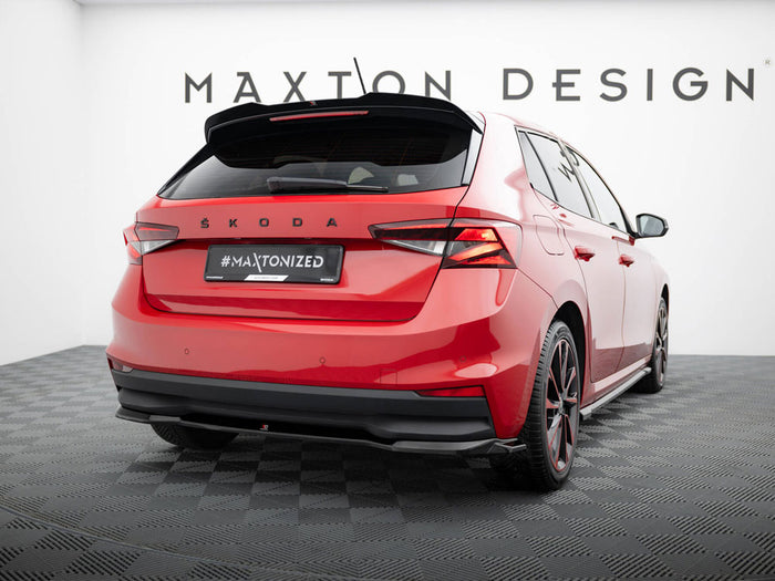 Spoiler CAP Skoda Fabia Mk4 - Maxton Design