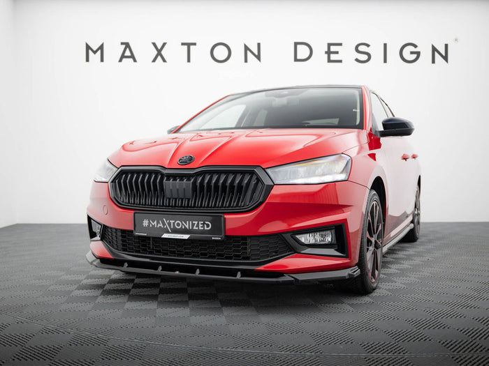 Front Splitter Skoda Fabia Mk4 - Maxton Design