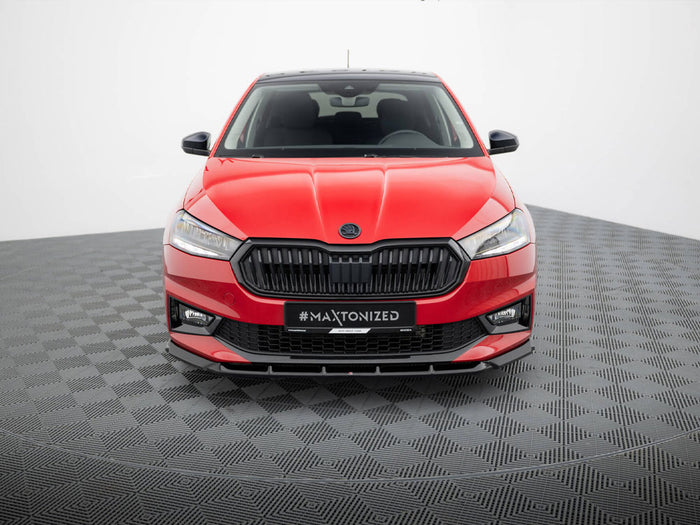 Front Splitter Skoda Fabia Mk4 - Maxton Design