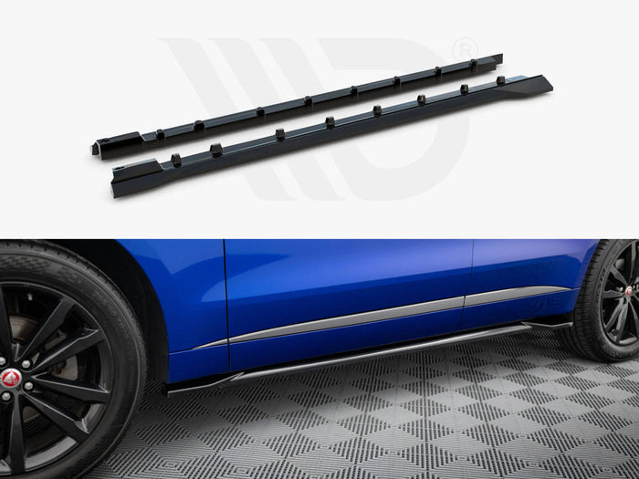Jaguar F-Pace R-Sport Mk1 Side Skirts Diffusers - Maxton Design