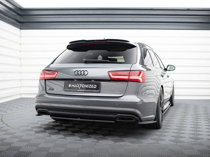 Maxton Design - Rear Splitter Audi A6 / A6 C7 S-Line / S6 C7 Facelift