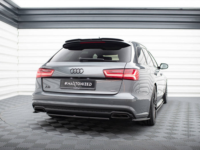 Maxton Design - Rear Side Splitters Audi A6 / A6 C7 S-Line / S6 C7 Facelift