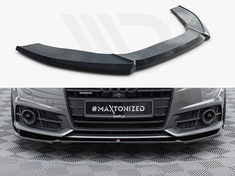 Maxton Design - Front Splitter V.1 Audi A6 / A6 C7 S-Line / S6 C7 Facelift