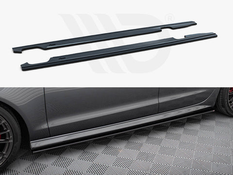 Maxton Design - Side Skirts Diffusers Audi A6 / A6 C7 S-Line / S6 C7 Facelift