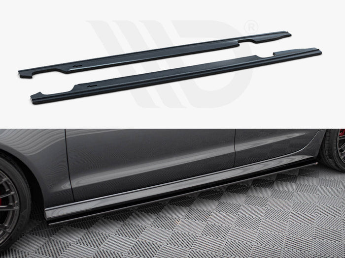 Maxton Design - Side Skirts Diffusers Audi A6 / A6 C7 S-Line / S6 C7 Facelift