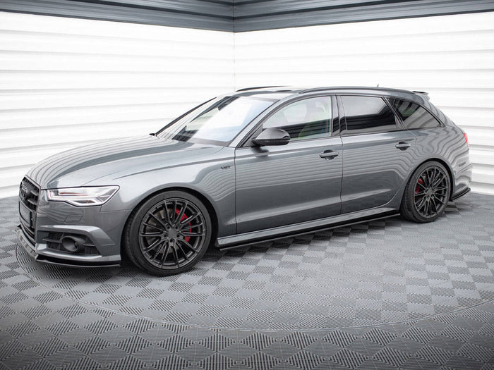 Maxton Design - Side Skirts Diffusers Audi A6 / A6 C7 S-Line / S6 C7 Facelift