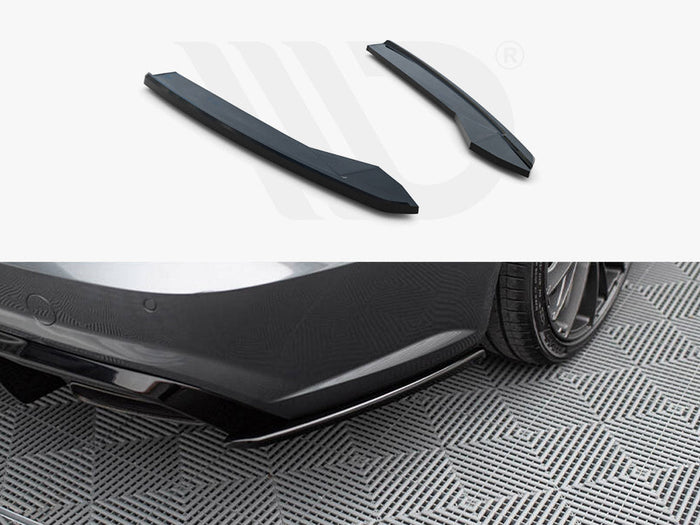 Maxton Design - REAR SIDE DIFFUSERS AUDI S6/ A6 S-LINE C7 FL (2014-2017)