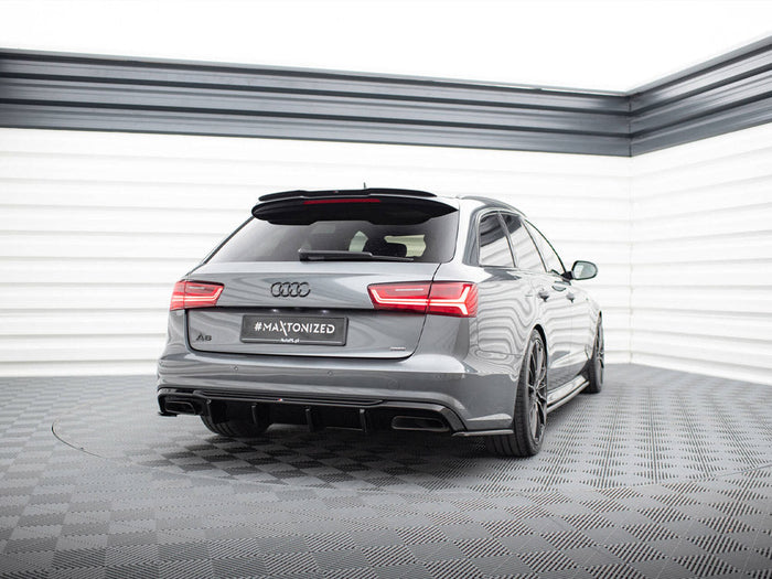 Maxton Design - REAR SIDE DIFFUSERS AUDI S6/ A6 S-LINE C7 FL (2014-2017)