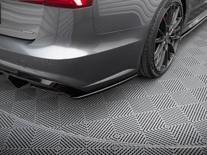Maxton Design - REAR SIDE DIFFUSERS AUDI S6/ A6 S-LINE C7 FL (2014-2017)