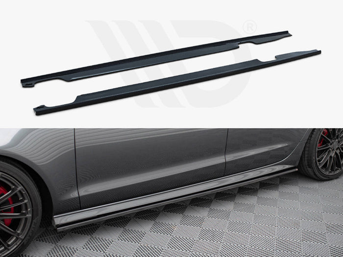 Maxton Design - SIDE SKIRT DIFFUSERS AUDI S6/ A6 S-LINE C7 FACELIFT